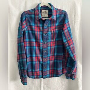 Hollister Flannel Shirt (size Medium)